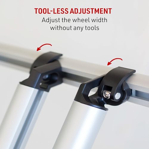 All-Aluminum Truck Bed 2 Bike Rack A6641