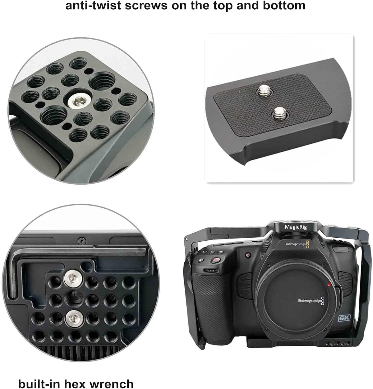 Camera Cage with Top Handle G7889