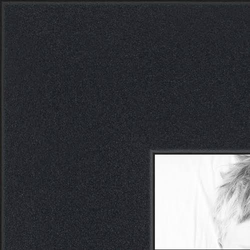 Satin Black Collage Picture Frame with 4 Openings for 6x6 Photos L6311
