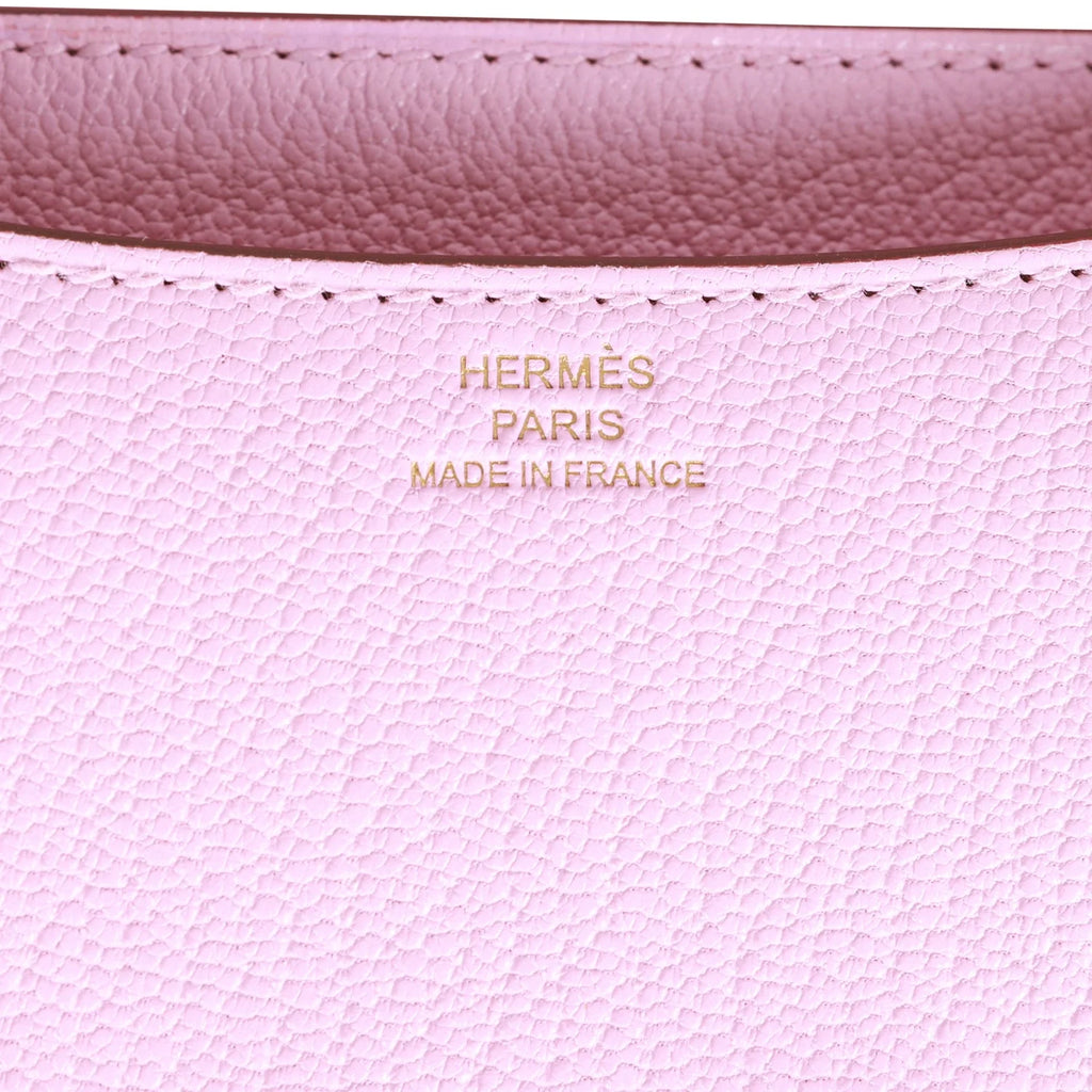 Mauve Sylvestre Chevre Rose Gold Hardware Bag T1315