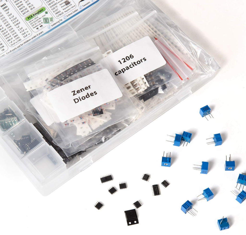 2900 pcs SMD Component Assortment Kit I94904