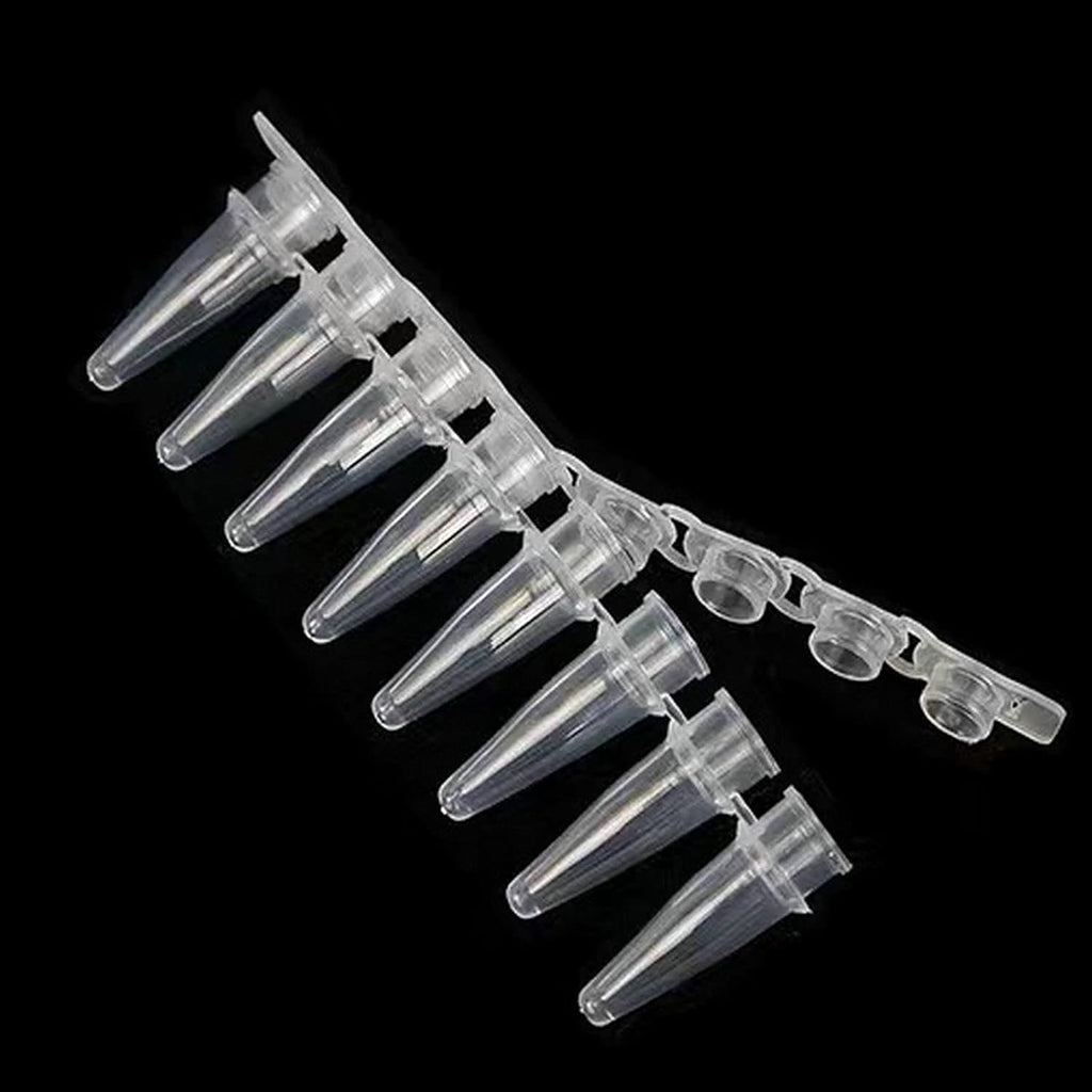 PCR 0.2ml Thin Wall Flat Cap Strip of 8 Tubes, Pack of 125 O64028