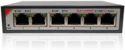 16 Port POE Network Switch with 2 Gigabit Uplink Ports Y38801