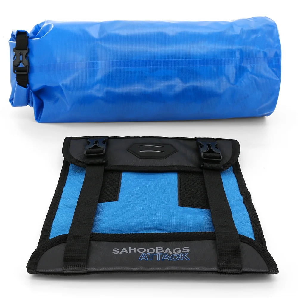 Waterproof Cycling Bike Front Frame Pannier Dry Bag with Roll Closure 3L-7L U26753