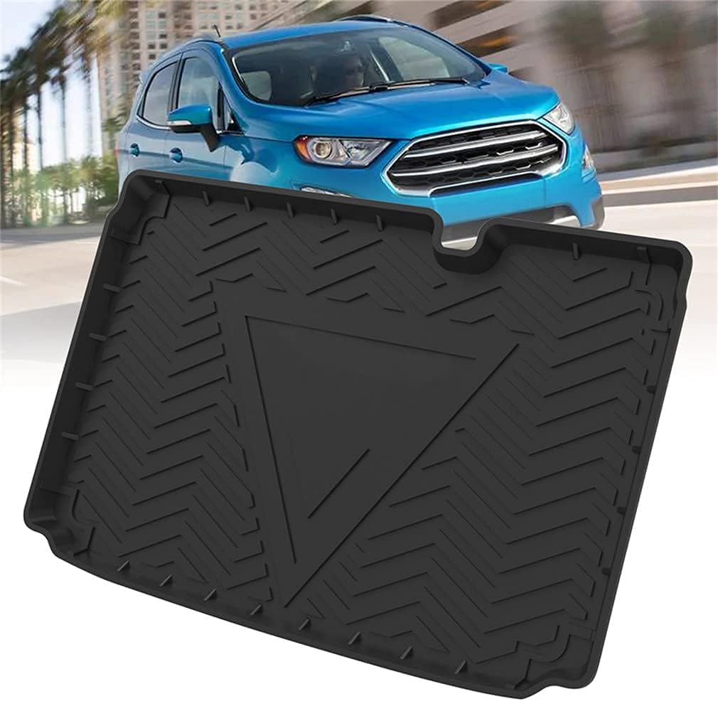 Custom Fit Heavy Duty Rubber Trunk Liner Tray Pack of 2 D2866
