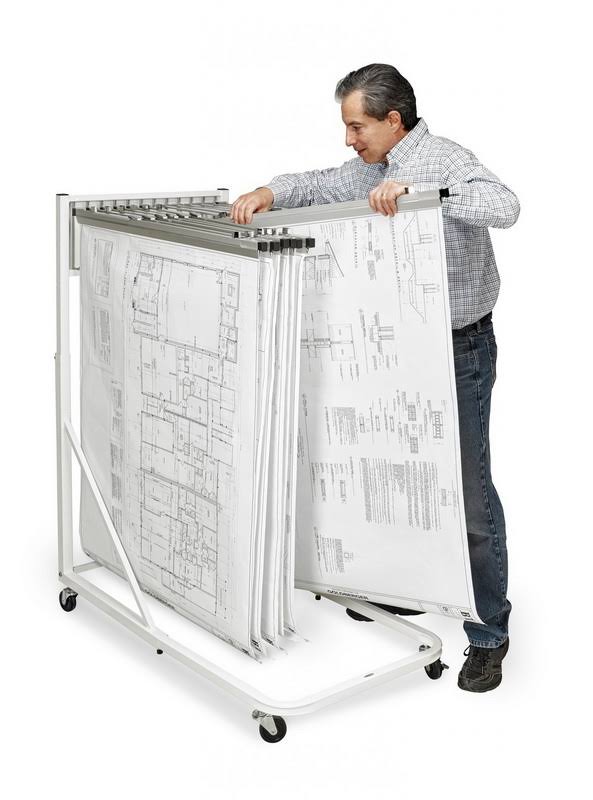Vertical File Rolling Stand I1733