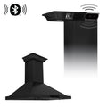 42 in. Black Stainless Steel Indoor Wall Range Hood N354565