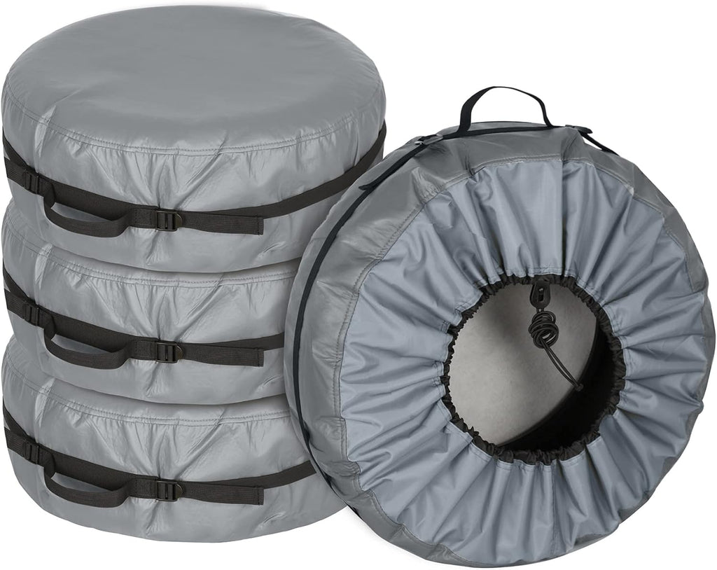 4 Pack Tough Tire Wheel Protector Universal Fits 32-34.75 inches O342581