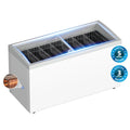 20 Cu.Ft Curved Glass Door Ice Cream Display Freezer B745