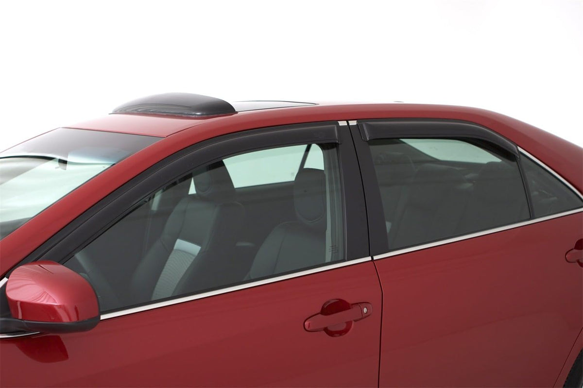 4-Piece Dark Smoke Side Window Deflector T626