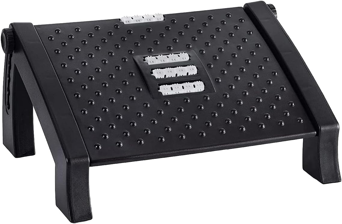 Adjustable Height Foot Rest with Massage Surface S83677