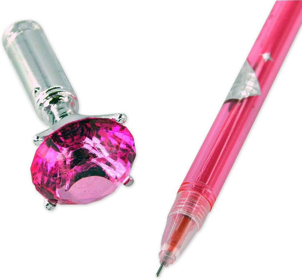 24 Pc Gel Pens with Rhinestone Topper J88012