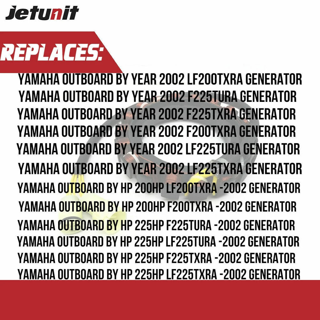 Yamaha Stator Assy Outboard 200HP 225HP U211568