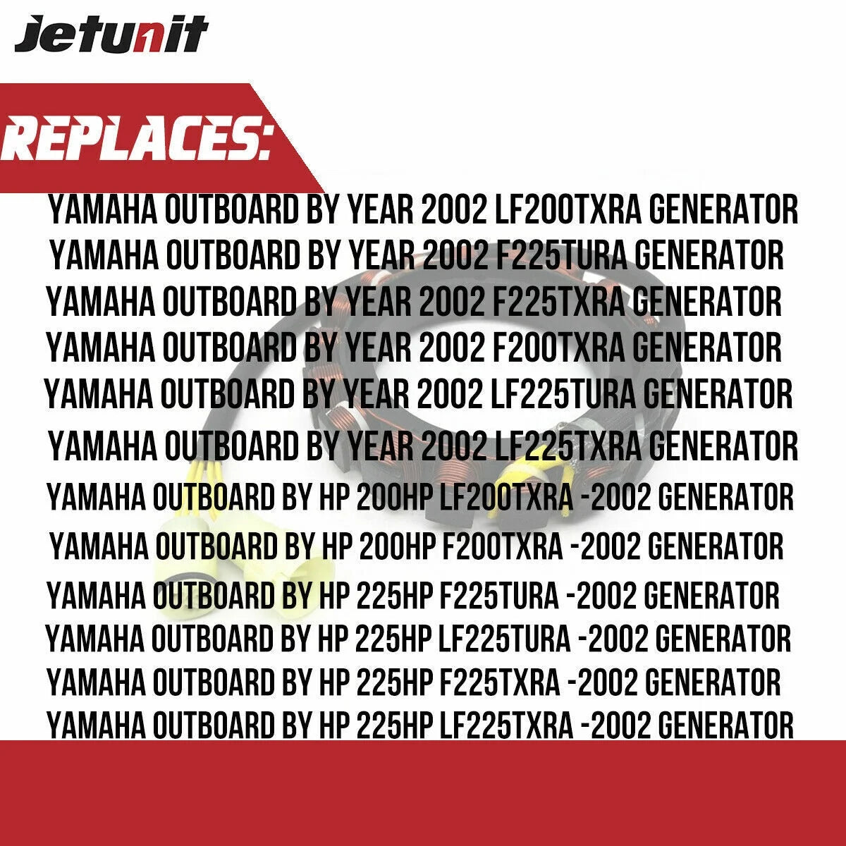 Yamaha Stator Assy Outboard 200HP 225HP U211568