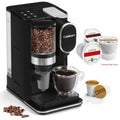 Grind and Brew Single-Serve Coffeemaker Bundle with 3 Single Serve Brew Cups of Coffee W599