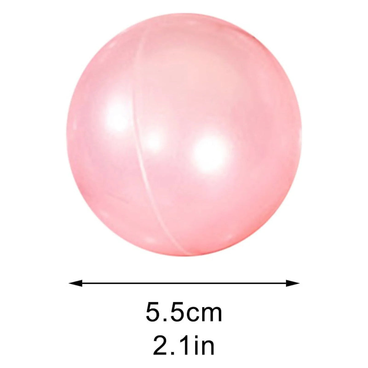 50PCS 5.5cm Colorful Soft Plastic Ocean Balls S63408