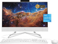 White 21.5" FHD All-in-One Desktop, Intel Celeron J4025, 4GB RAM, 128GB SSD Y245
