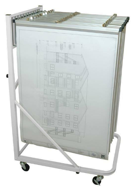 Vertical File Rolling Stand I1733