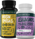Vegan Omega 3 and Ashwagandha Y31555