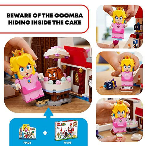 Buildable Game Toy with Time Block Plus Bowser and Toadette Figures G8914