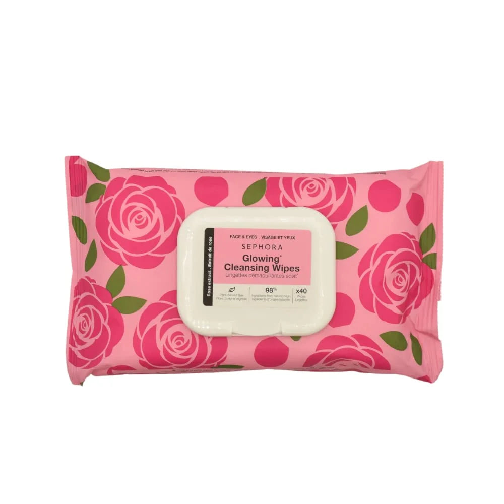 Rose Cleansing + Exfoliating Wipes L61580