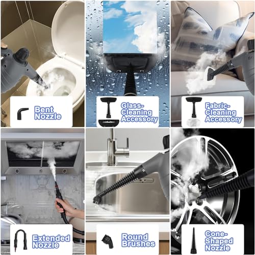 Handheld Steam Cleaner 12 in 1 Set F366