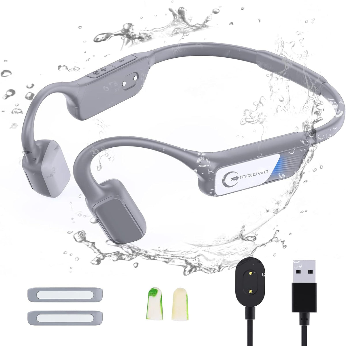 Green Bone Conduction Headphones V748