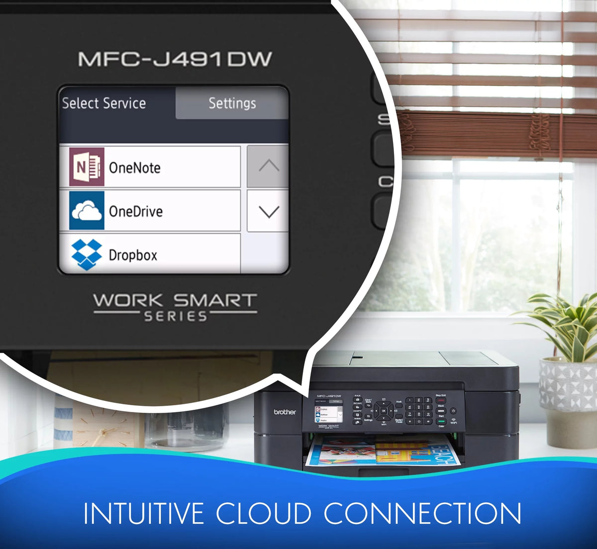 Wireless All-in-One Inkjet Printer Z343293