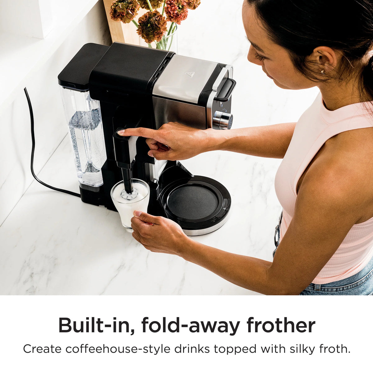 12-Cup Drip Coffee Maker with Glass Carafe K42052