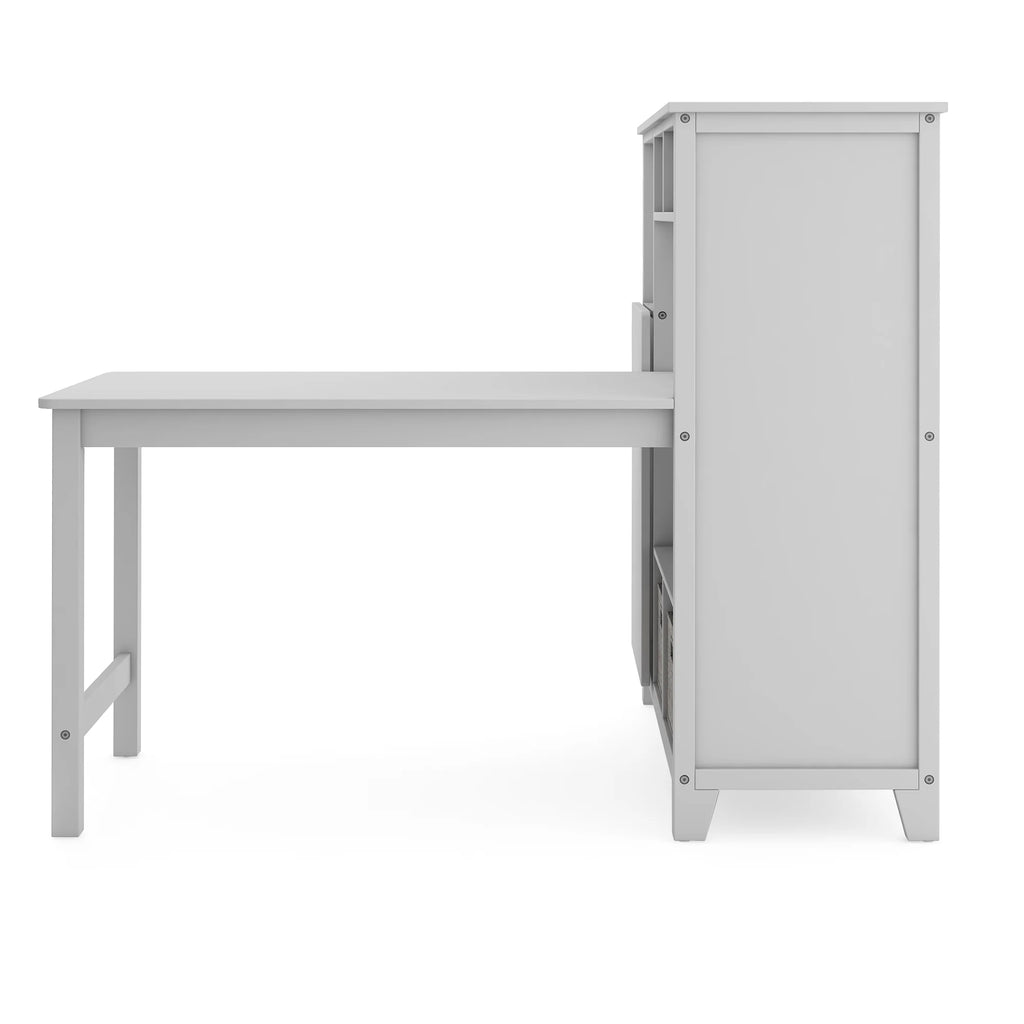 Gray Kids Desk and Chair with Storage Z253471