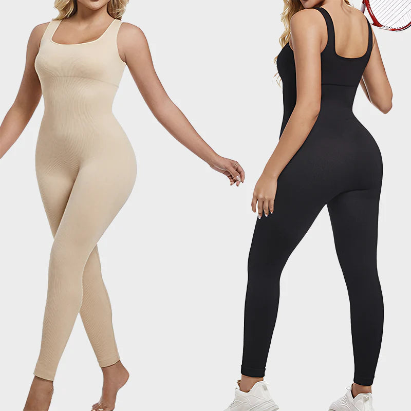 Square Neck Sport Jumpsuit A512588