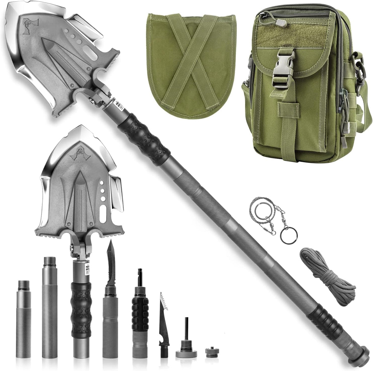 Folding Multifunctional Camping Shovel E243178