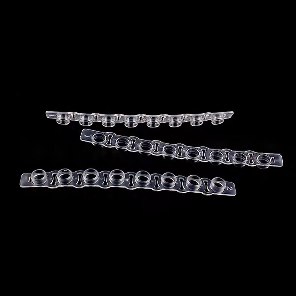 PCR 0.2ml Thin Wall Flat Cap Strip of 8 Tubes, Pack of 125 O64028