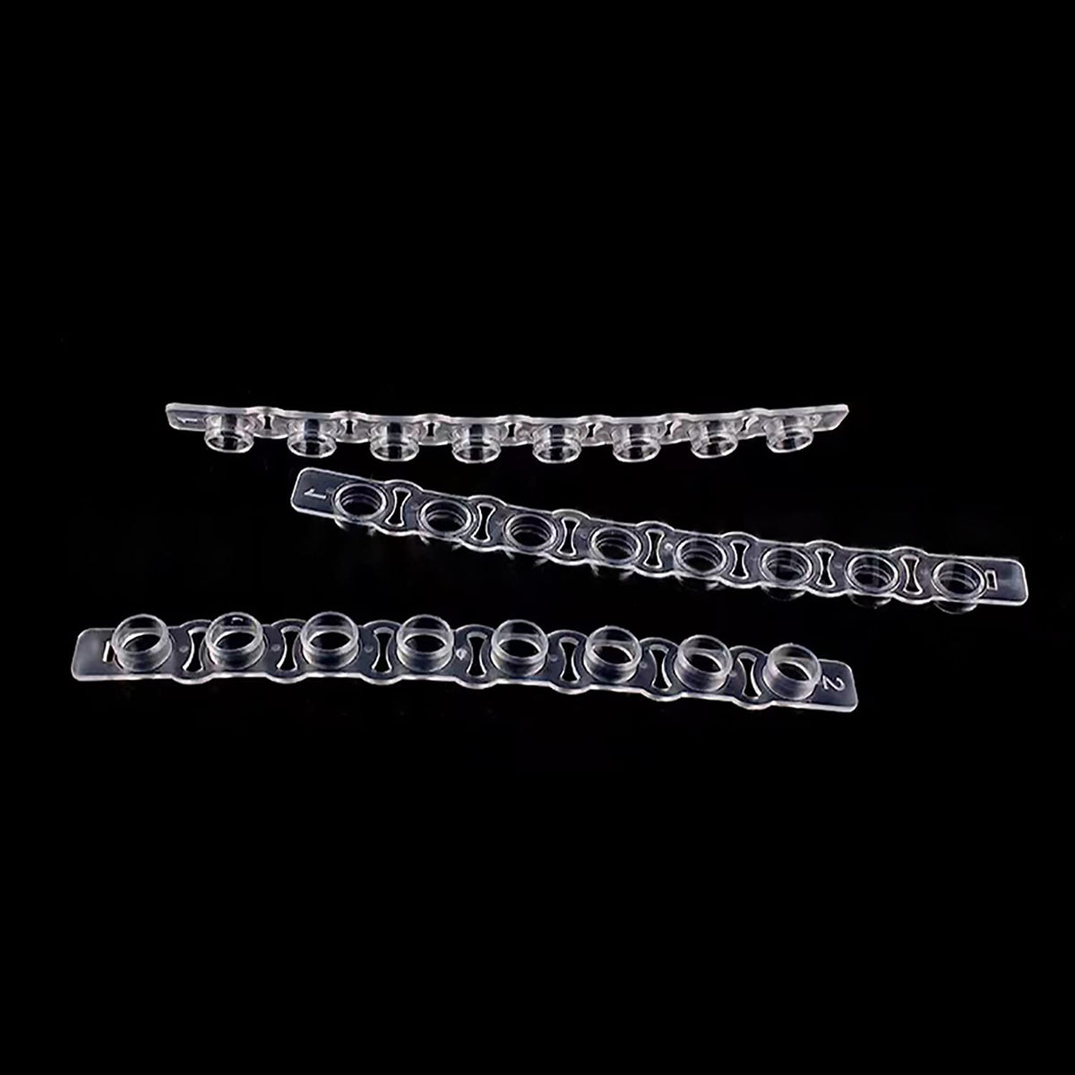 PCR 0.2ml Thin Wall Flat Cap Strip of 8 Tubes, Pack of 125 O64028