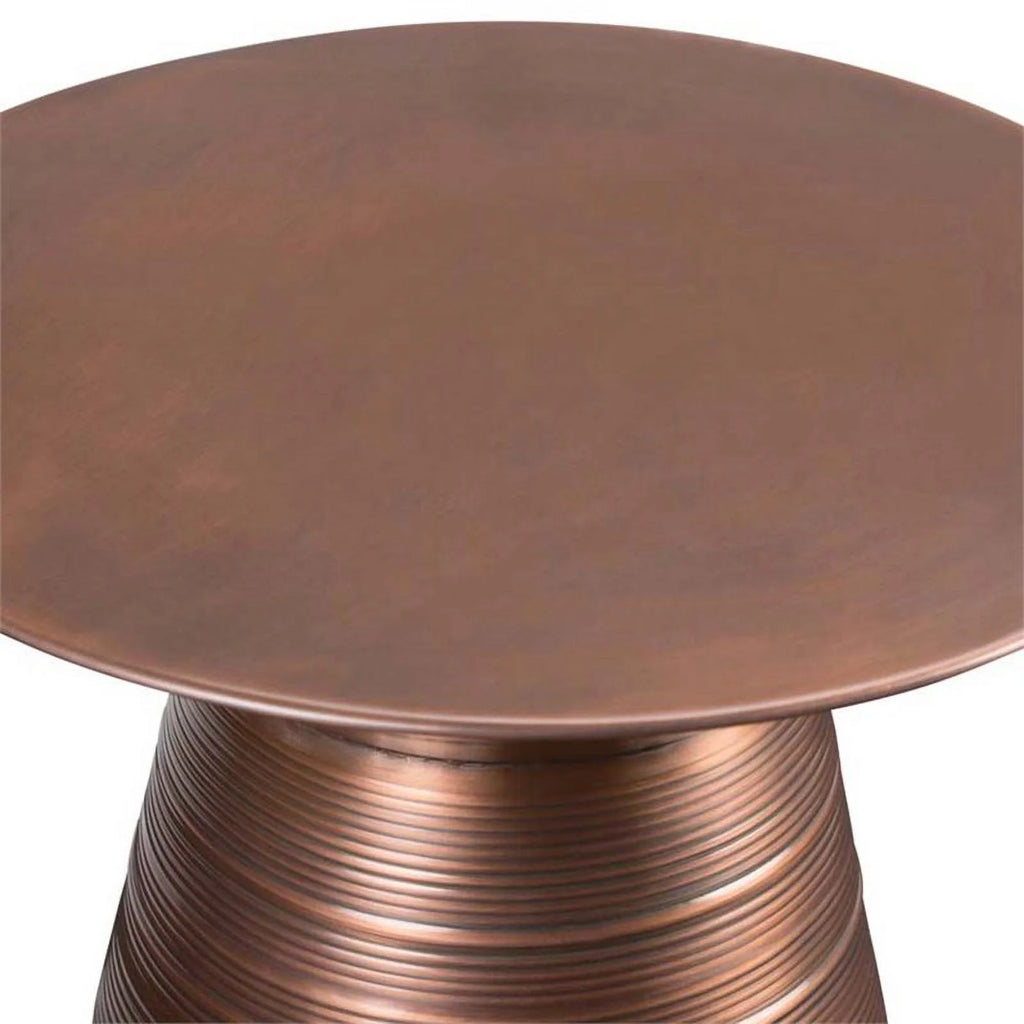 18 inch Metal Accent Side Table P1166