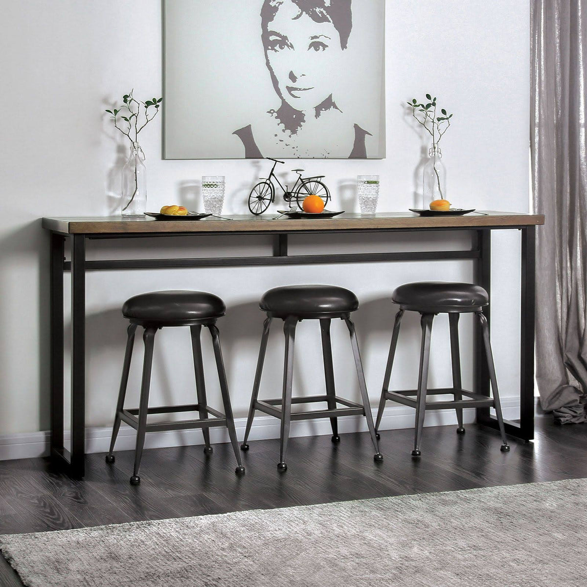 4-Piece Counter Height Dining Set Y57731