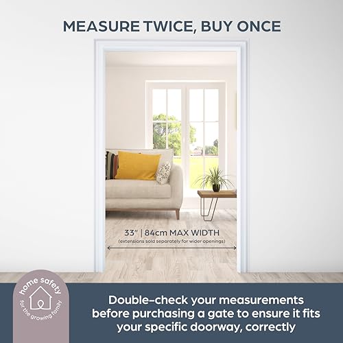 29.5" - 40" Adjustable Baby Gate Z473581