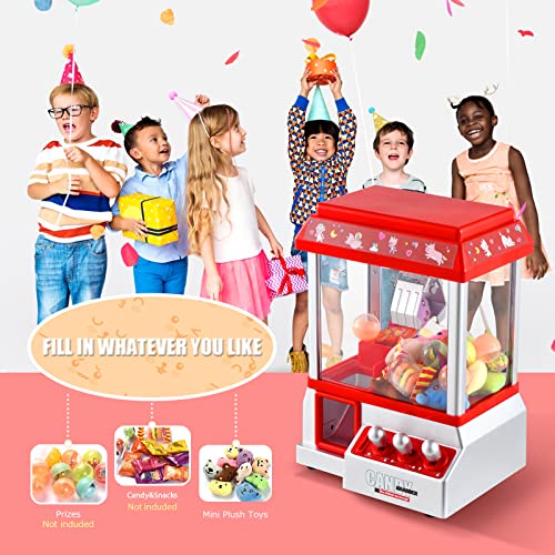 Mini Claw Machine Candy Grabber Prize Dispenser Arcade Game Machine I654286