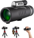 10x42 HD Waterproof Fogproof Monocular with Hand Strap Tripod Phone Adapter S307971