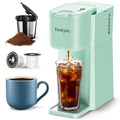 Mini Compact Single Serve Coffee Maker for K Cup and Ground T635998