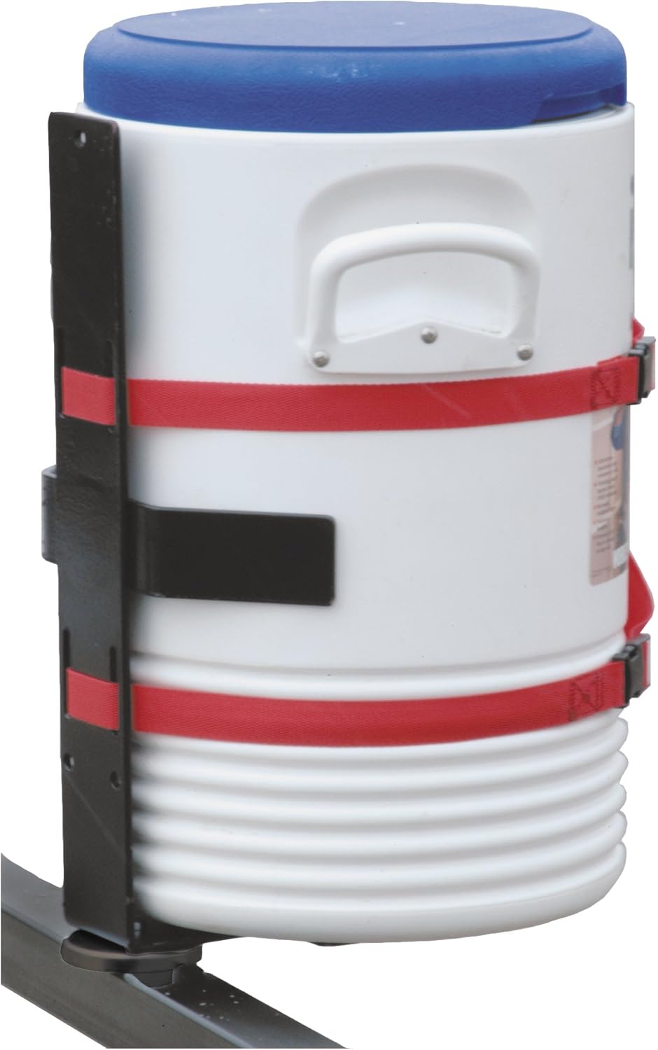 25 Gallon Black Steel Beverage Cooler Rack P45589