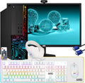 Restored Computer Desktop PC, Core i5, 8GB RAM, 500 GB HDD, 27 Inch 165Hz Gaming Monitor, Win 11 Home (Renewed) D3015
