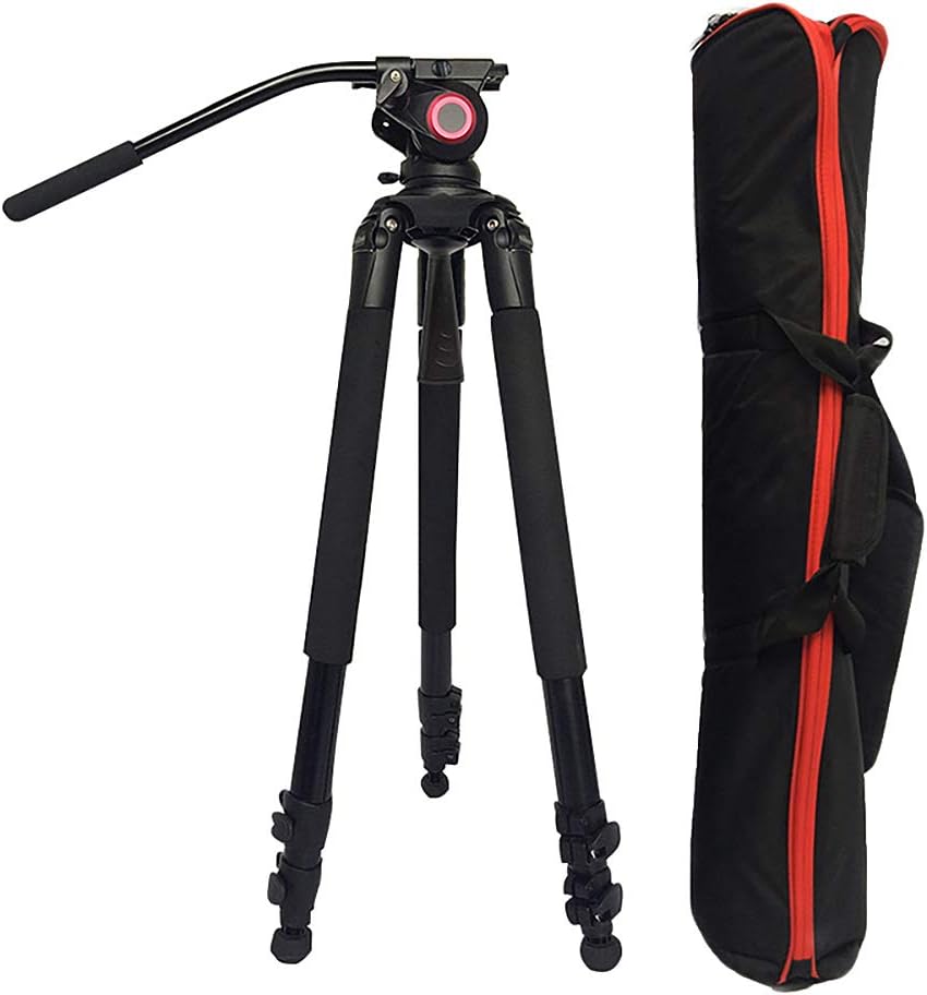 Aluminum Alloy Tripod with Fluid Head E144
