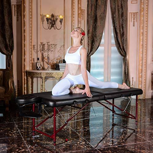 Black Lightweight Portable Table Package Q16928