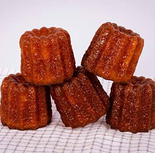 Copper Canelé Pastry Molds 4-Pack 2-Inch G608