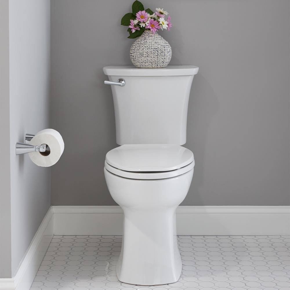 White Elongated 2-Piece Toilet R174