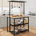 3 Tier Microwave Stand Oven Shelf with Power Outlet Q139354