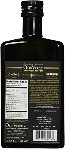 16.89 oz Extra Virgin Olive Oil J1702