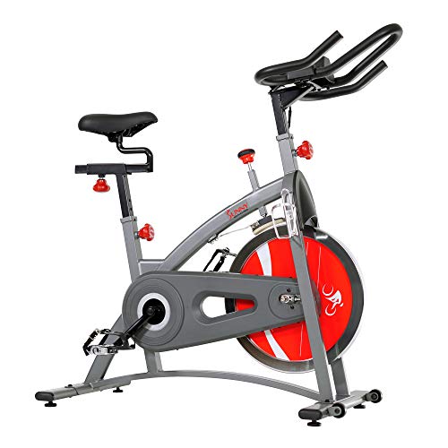 Indoor Cycling Exercise Bike with Adjustable Cushion Seat & Multi-Grip Handlebar J11158