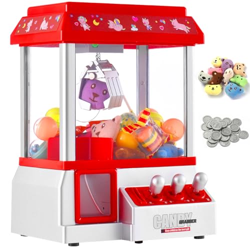 Mini Claw Machine Candy Grabber Prize Dispenser Arcade Game Machine I654286